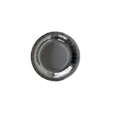 PLATO CARTON PLATEADO X6 18CM